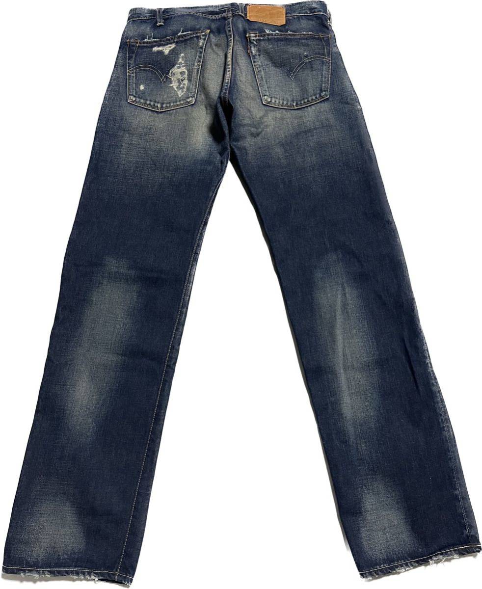 新品同様 日本製 LEVIS VINTAGE CLOTHING LVC 55501 501XX リーバイス ヴィンテージ クロージング ローライズカスタム デニムパンツ W32_画像2