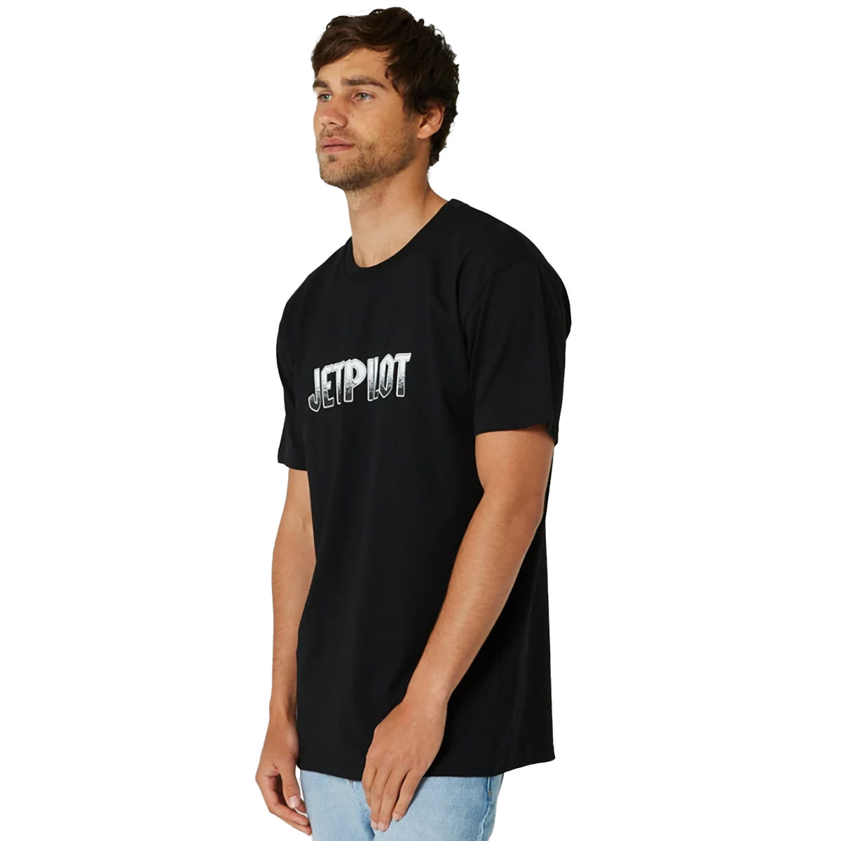 ジェットパイロット JETPILOT 2023 Tシャツ 送料無料 シャーク フラッシュ メンズ Tシャツ W23603 ブラック XL_画像3