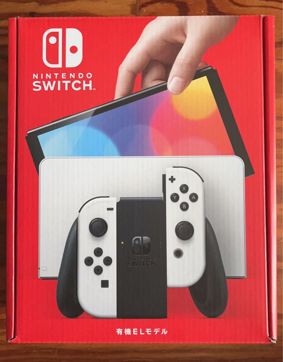 新品未開封］Nintendo Switch(有機ELモデル) Joy-Con(L)/(R) ホワイト