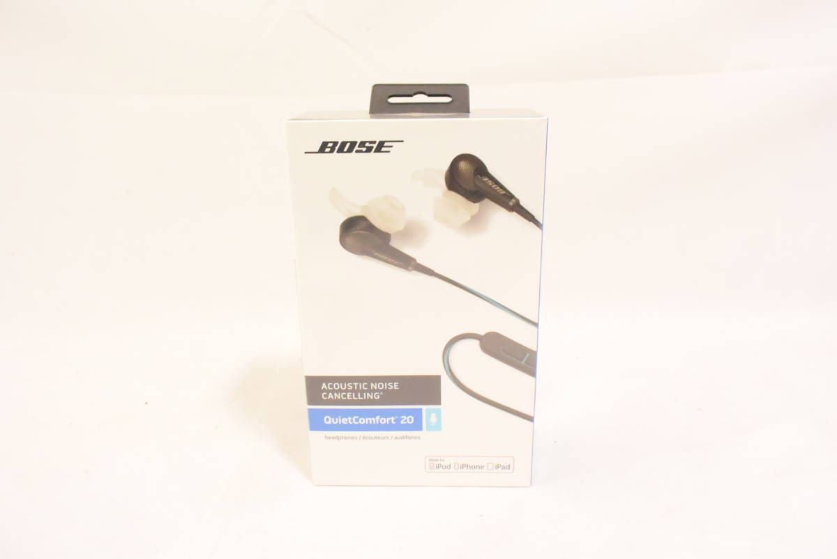 になります ☆新品☆ BOSE ボーズ イヤホン QuietComfort 20 IP BK