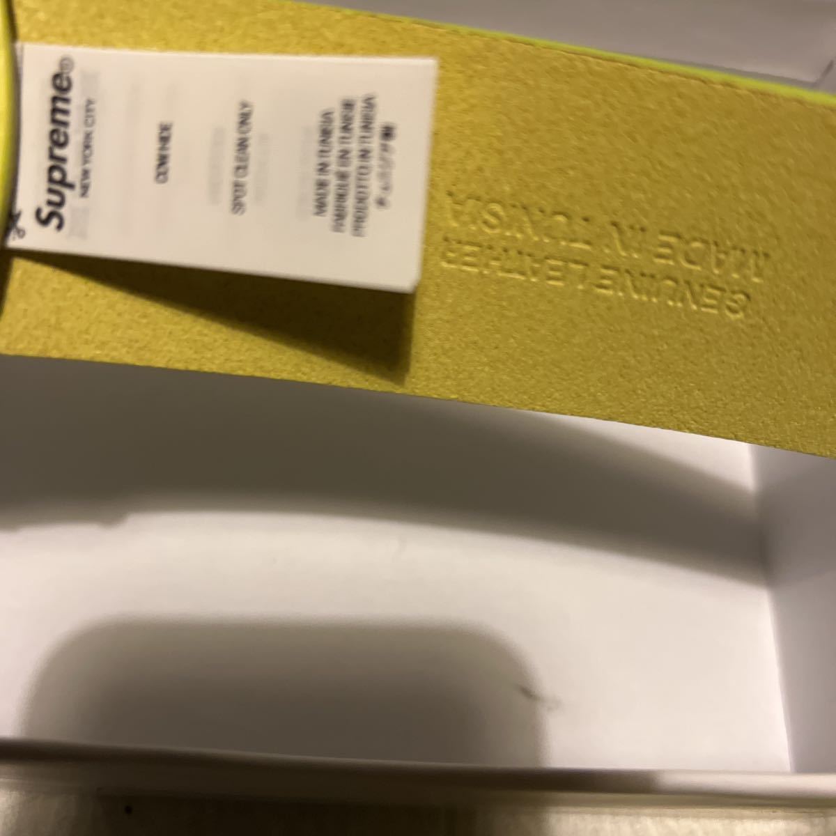 23ss Supreme Repeat Leather Belt シュプリーム リピート レザー