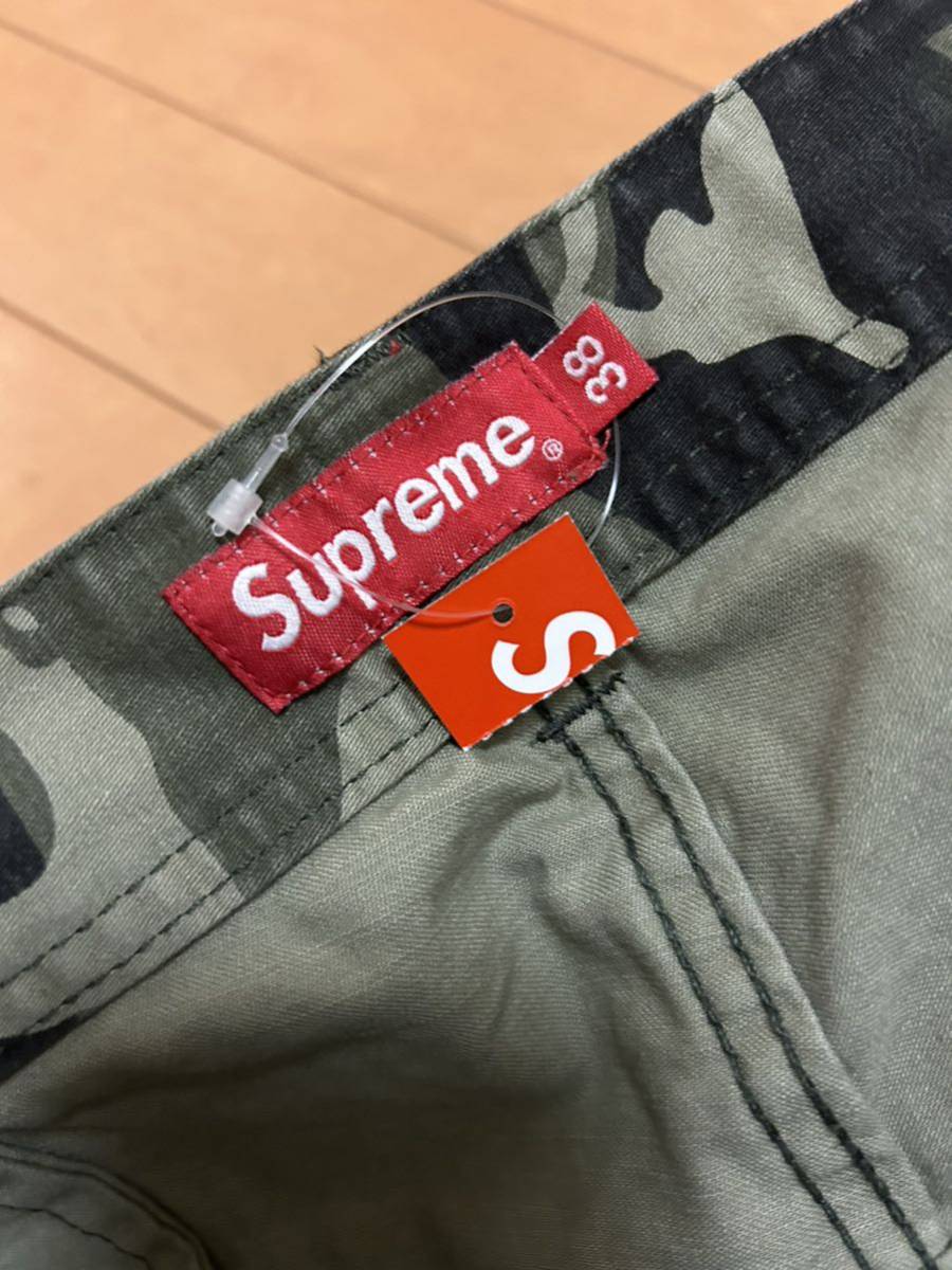 23SS Supreme CARGO PANT シュプリーム コットン カーゴ パンツ CAMO