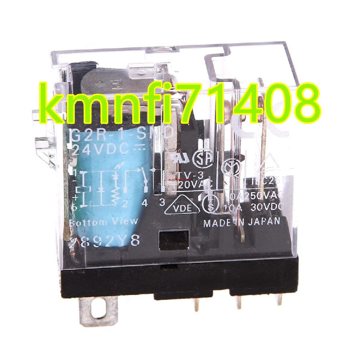 新品】 100個セット オムロン リレー G2R-1-SND 24VDC/DC24V ☆6ヶ月