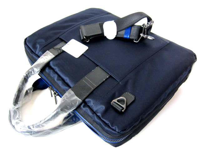  new goods LANVIN en Bleu Lanvin on blue 2way business bag navy blue A4 free shipping Carry on 