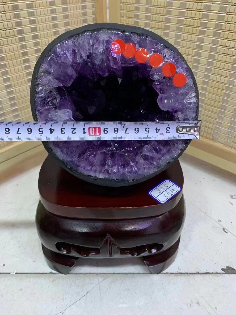 8250g 310mm AAAAAAAAAA級稀ー少品天然アメジストドム0422-YS-1580D