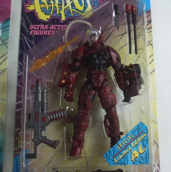 VINTAGE 90s TOTAL CHAOS Ultra action figure 4 body set unopened goods Total Chaos Vintage Todd Mcfarlane\'s SPAWN