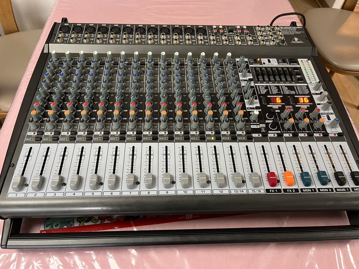 PMP6000 EUROPOWER ベリンガーパワードミキサー【現状品】 ecole