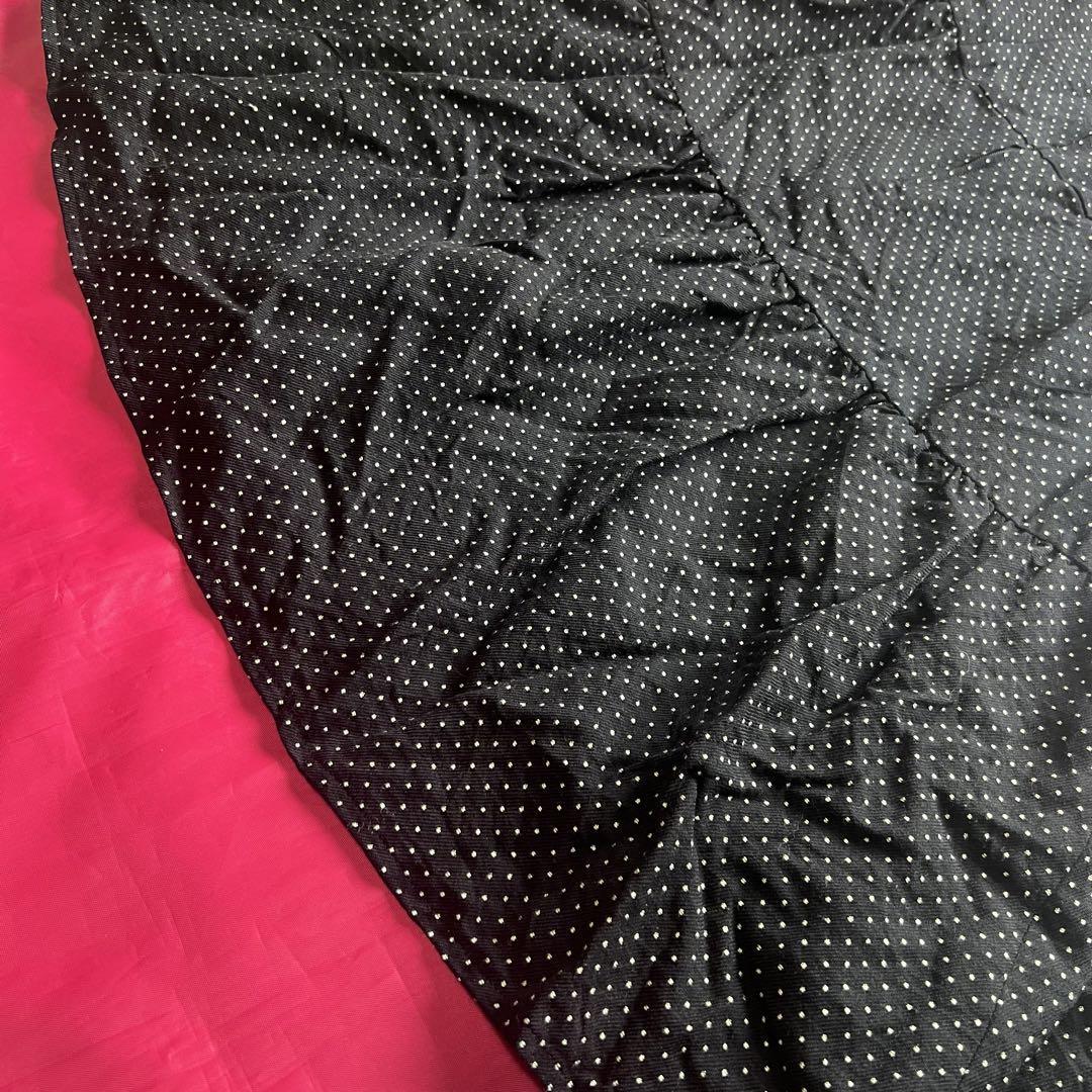 正規 【良品】Rene フロントジップフレアワンピース 34 ネイビー