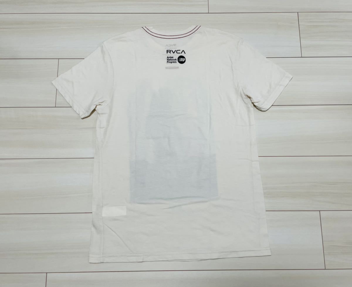 RVCA ルーカ VINTAGE DYE Tシャツ ベージュ サイズXS ビラボン ハーレー クイックシルバー Supreme シュプリームTシャツ_画像6