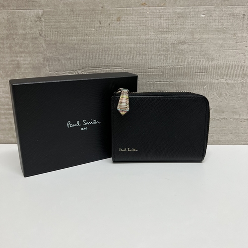 希少 黒入荷！ Paul Smith 【中目黒b04】 ブラック コインケース