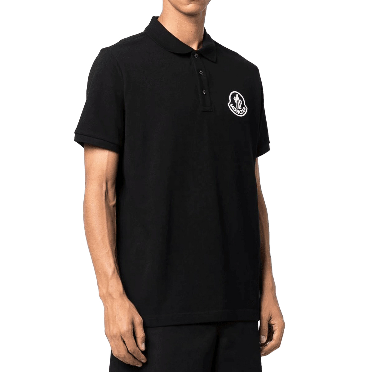 送料無料 82 MONCLER モンクレール 8A00004 84556 ブラック 半袖