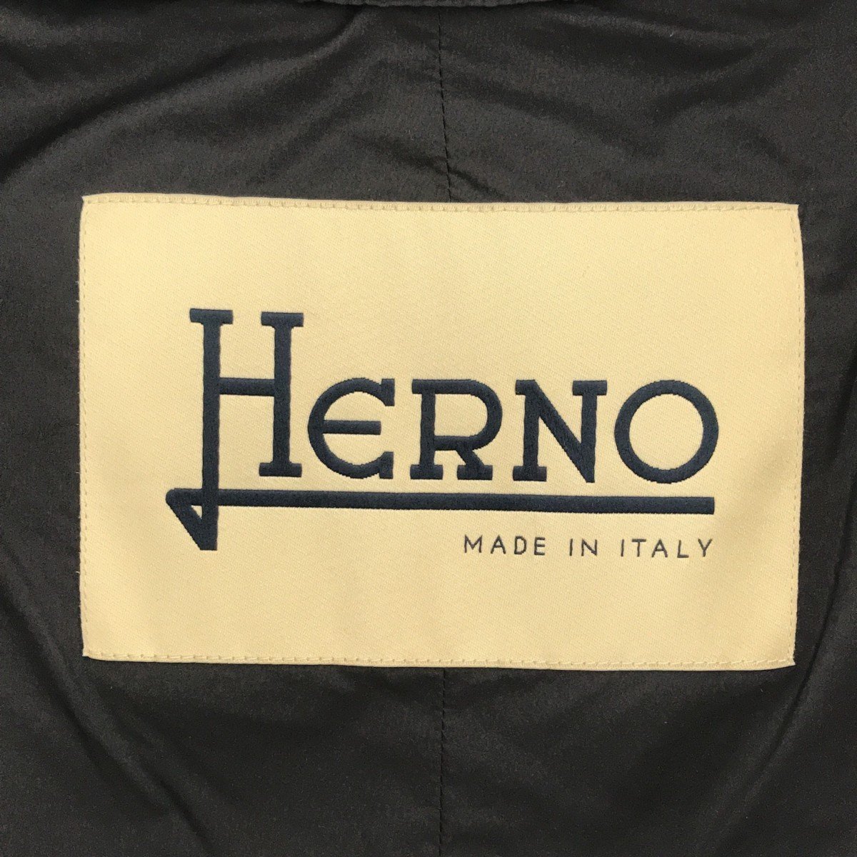 HERNO ヘルノ 21AW カシミヤ切替 ダウンコート タリア ウール 異素材