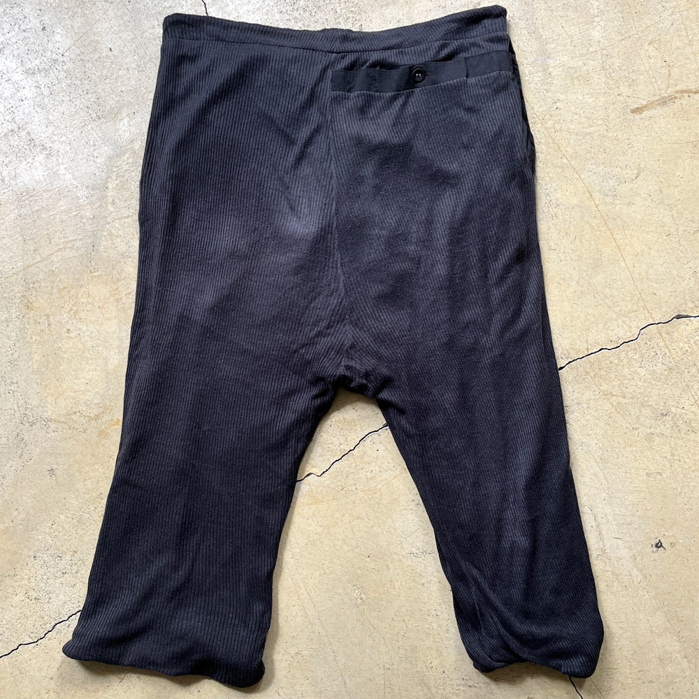 定価20万以上 Paul Harnden ニットトラウザー 黒 M/ポールハーデン