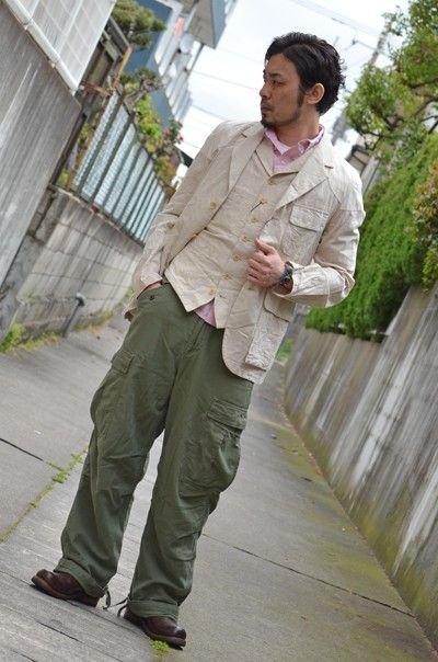 NIGEL CABOURN ナイジェルケーボン ダンガリーマロリージャケット エクリュ