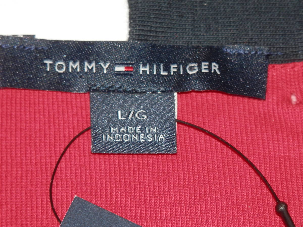 Tommy Hilfiger　 large size polo shirt　トミーヒルフィガーLサイズポロシャツ（アメリカ購入品）_画像4