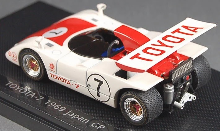 ■即決 エブロ 1/43【トヨタ 7 日本 カンナム 1969 No.7 (ホワイト×レッド) 43712_参考見本です