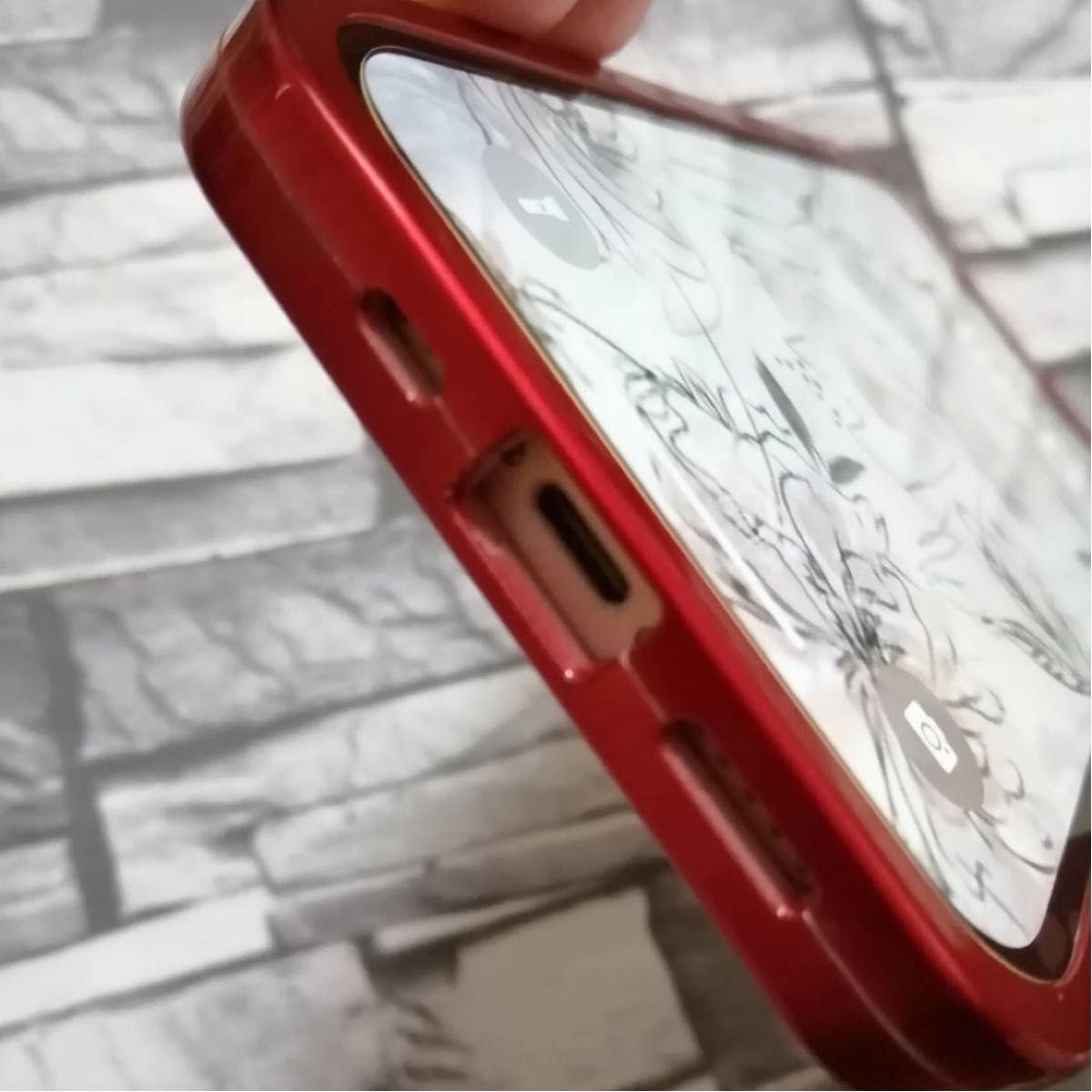 iPhone 12 iPhone 12 Pro 保護フィルム&マグネット固定背面ガラスケース