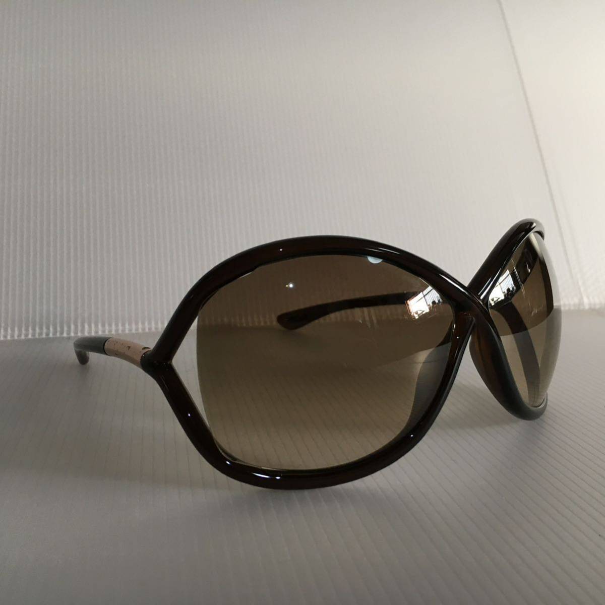 トムフォード TOM FORD ビッグサングラス ブラウン 箱付き