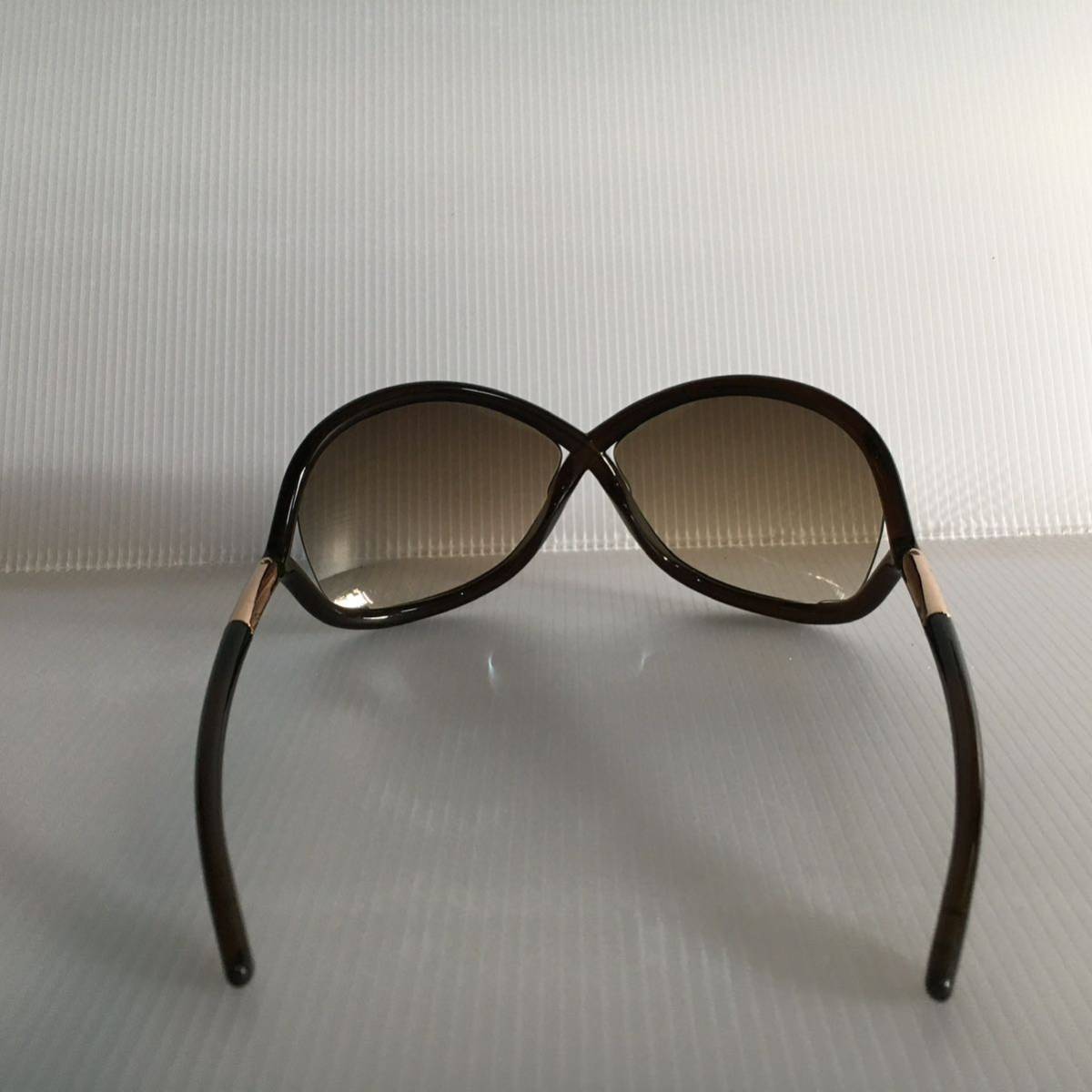 トムフォード TOM FORD ビッグサングラス ブラウン 箱付き
