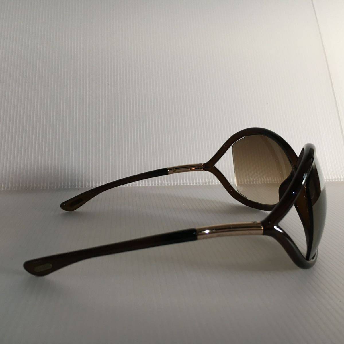 トムフォード TOM FORD ビッグサングラス ブラウン 箱付き