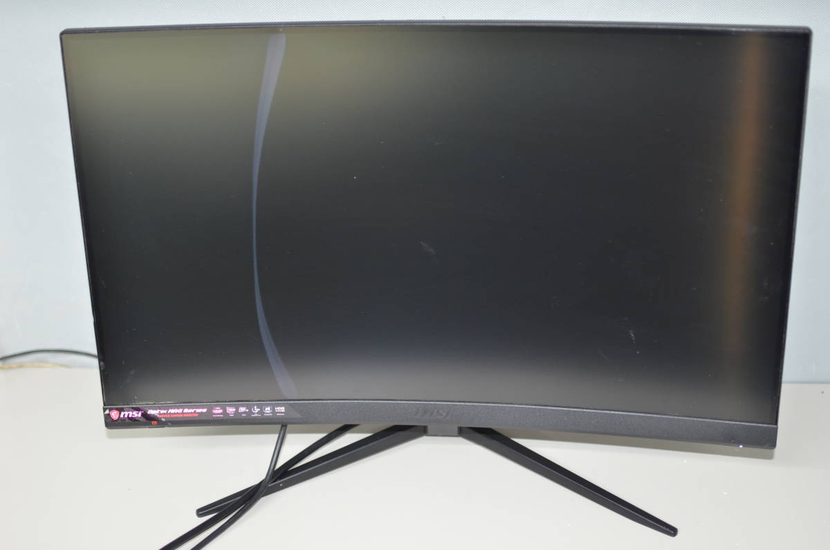 ジャンク品 msi optix MAG272C 3CA5 20年製 27インチ 湾曲 ゲーミング