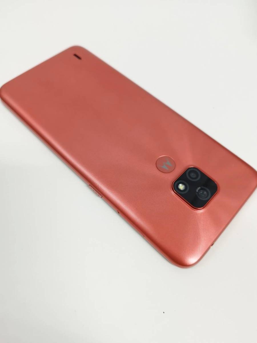 【SIMフリー】motorola moto e(7) XT2095-3/64GB/サテンコーラル ⑧_画像5