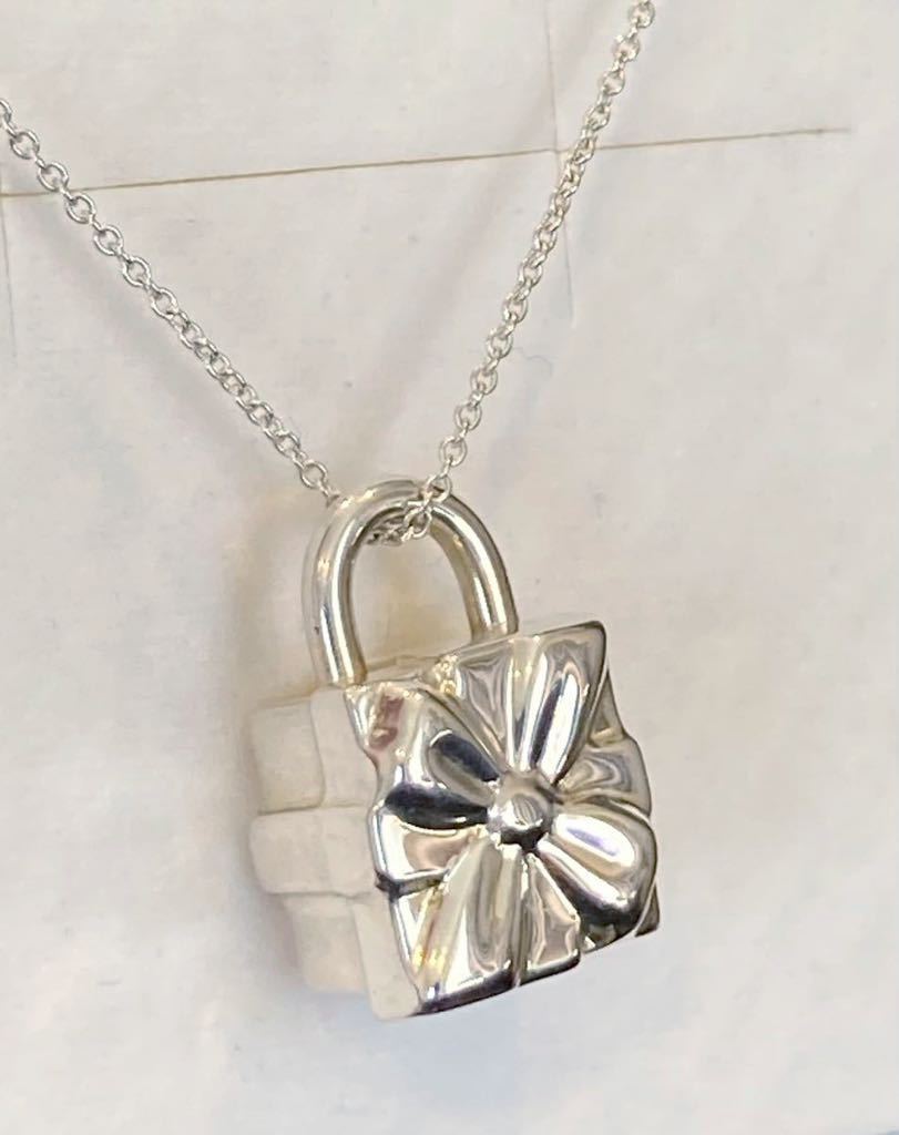 希少 新品 未使用 正規品 ティファニー tiffany&co. ネックレス♪プレゼント 仕様♪ギフトボックス シルバー ティファニーアンドコー