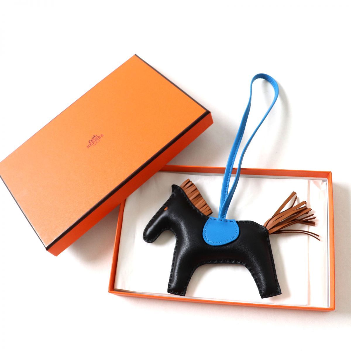 未使用品◎フランス製 HERMES エルメス ロデオチャーム MM バッグ