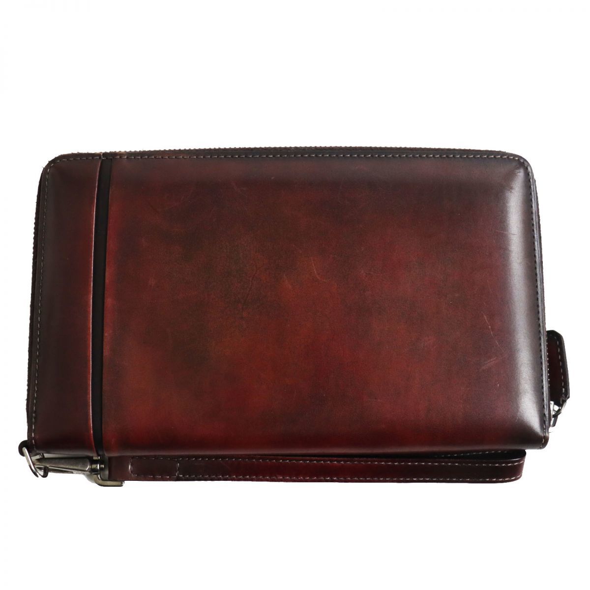 良品○Berluti ベルルッティ ティネオ レザー ラウンドジップ 長財布