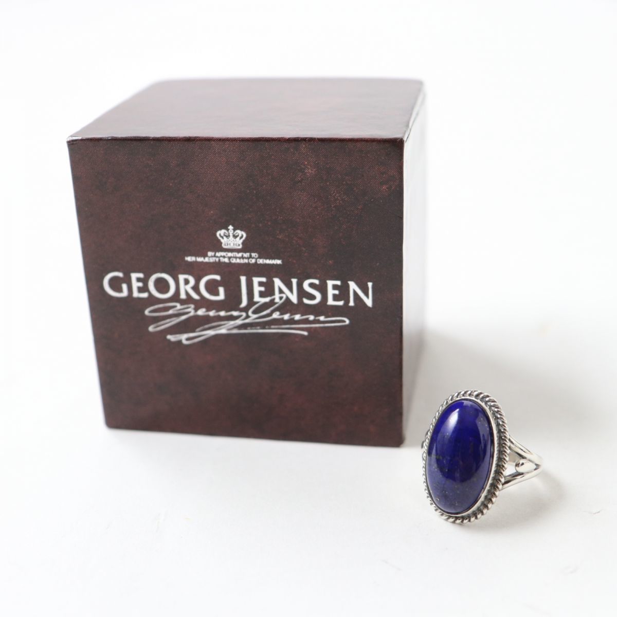 美品◎レア希少 GEORG JENSEN ジョージ ジェンセン 17 ラピスラズリ