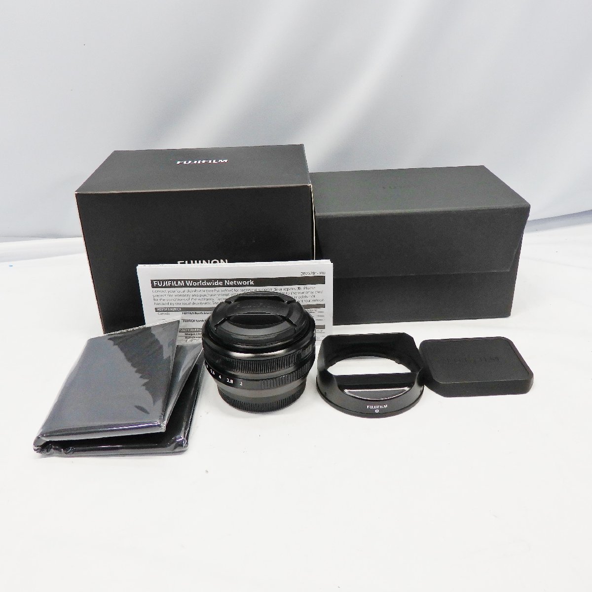 未使用品】富士フイルム 単焦点レンズ フジノンレンズ XF18mmF2 R