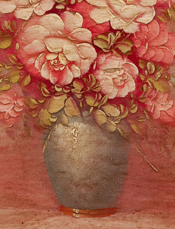 東郷青児 花瓶の花-