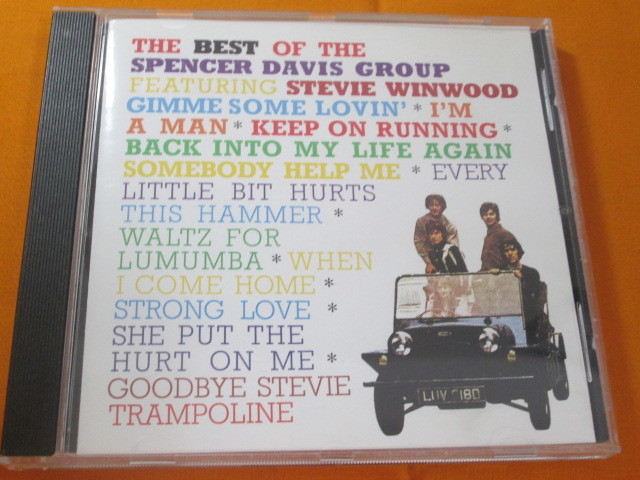 ♪♪スペンサー・デイヴィス・グループ Feat スティーヴ・ウィンウッド 『The Best Of The Spencer Davis Group Feat Stevie Winwood』♪♪_画像1