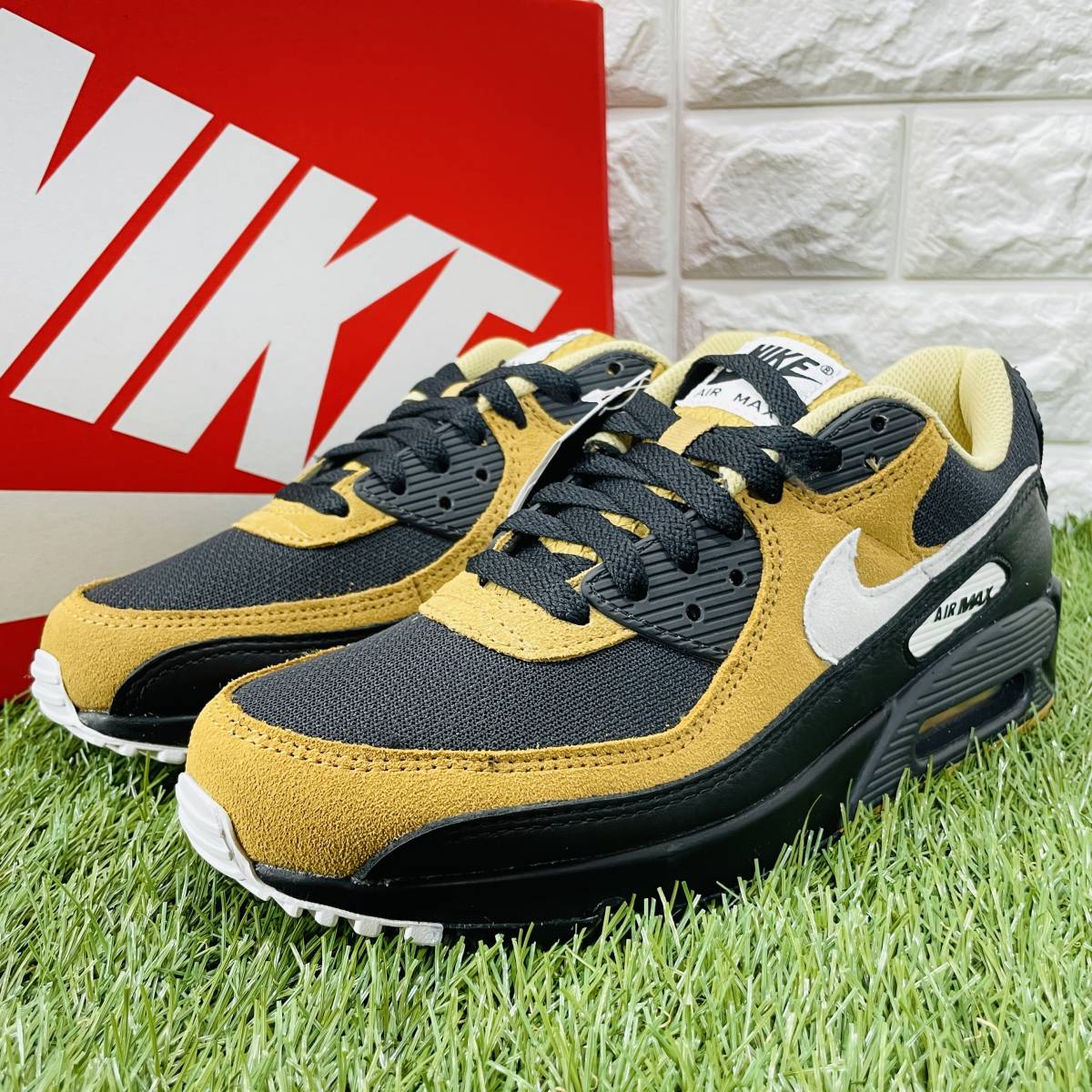 即決 ナイキ エア マックス 90 NIKE AIR MAX 90 メンズ スニーカー 黒 金 ブラック ゴールド 27.0cm 送料込み DQ4071-003 | lokomotivblog.hu