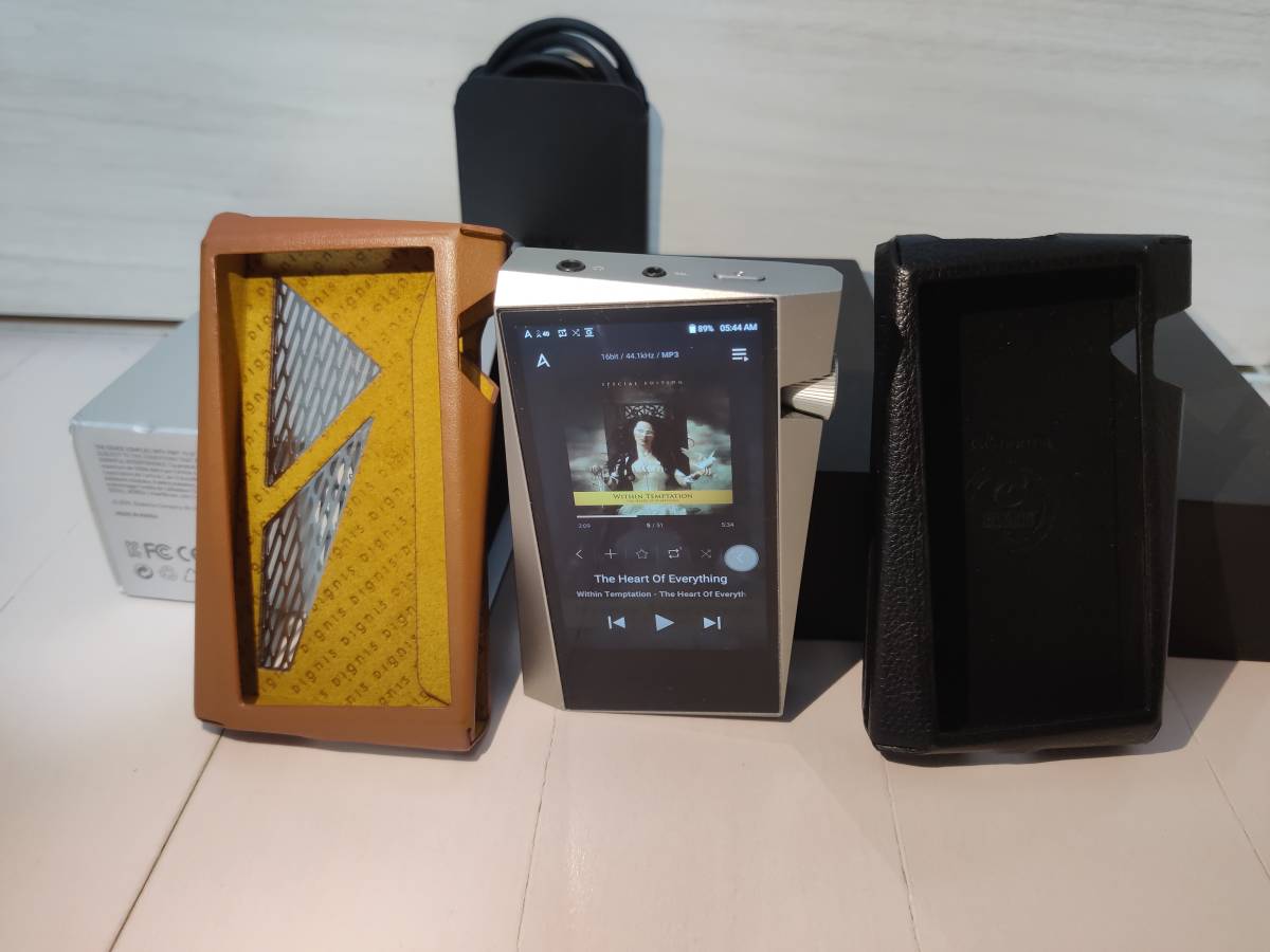Astell&Kern SR25 Moon Silver DAP ケース付き-