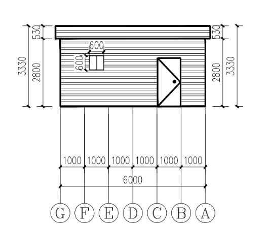  steel garage D.I.Y kit 4x8x3.3m warehouse large storage room garage self build bike garage carport american garage large DIY