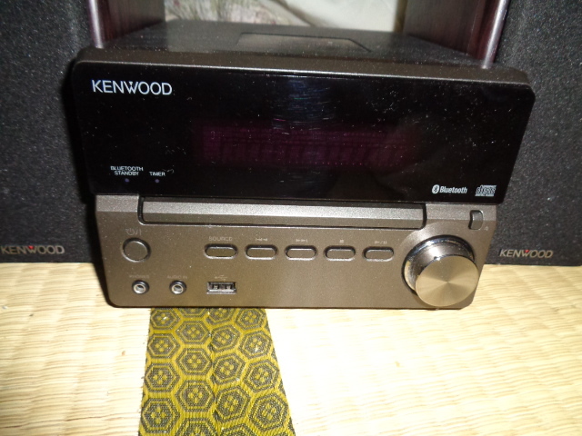 ブラック □ 超美品 Kenwood ケンウッド コンポ Kseries XK-330-B