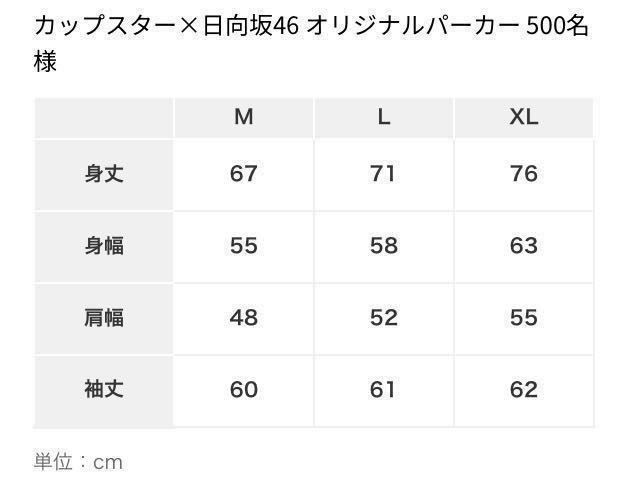 送料無料★懸賞当選品 カップスターオリジナル・HINYATAZAKAパーカー Lサイズ★日向坂46 加藤史奈 齊藤京子 佐々木美玲/Noritake_画像6