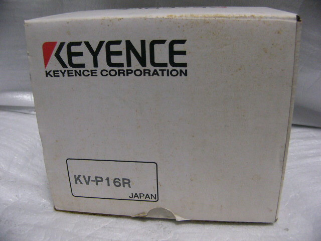 ★新品★ Keyence PLC KV-P16R 表示機能内蔵_画像1