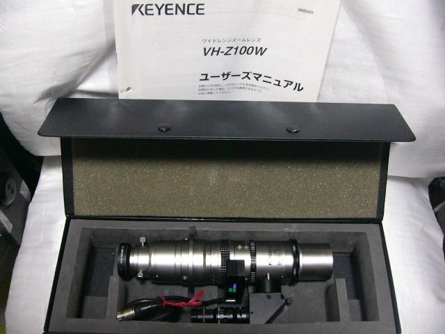 ☆未使用 Keyence VH-Z100W 100~11000倍ズームレンズ VHXマイクロ