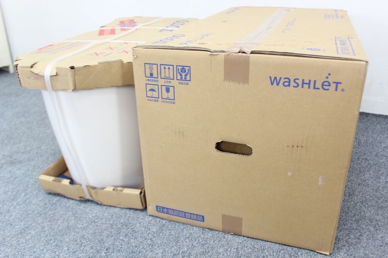 F21641D7556)直取り直配のみ 新品 TOTO ウォシュレット一体型便器 GG1