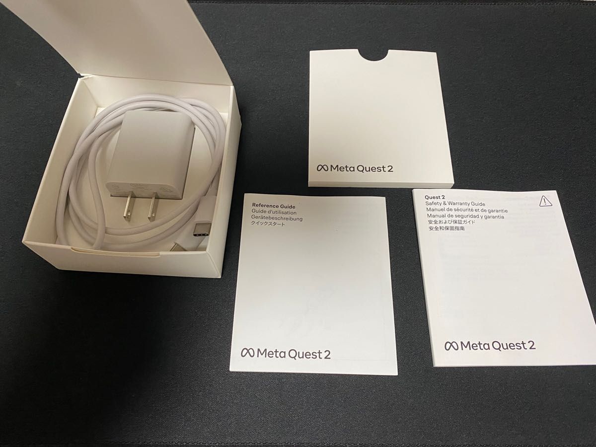【完品】 Meta Quest 2 128GB 動作確認済 ヘッドマウントディスプレイ メタ クエスト2 oculus