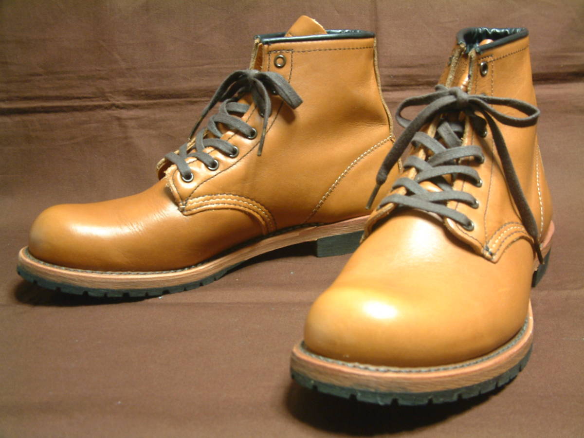 8D 9013 BECKMAN ROUND BOOTS CHESTNUT RED WING ベックマン チェス