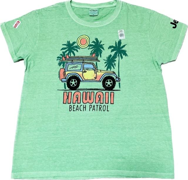 クレイジーシャツ ハワイ Tシャツ Jeep ジープ コラボ WOMEN レディース Mサイズ 直営品 新品未使用 crazy shirts HAWAII