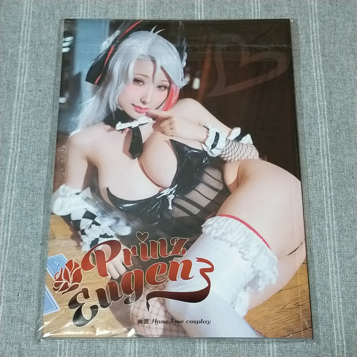 新品 特典付☆HaneAme 雨波 コスプレ写真集 アズールレーン プリンツ