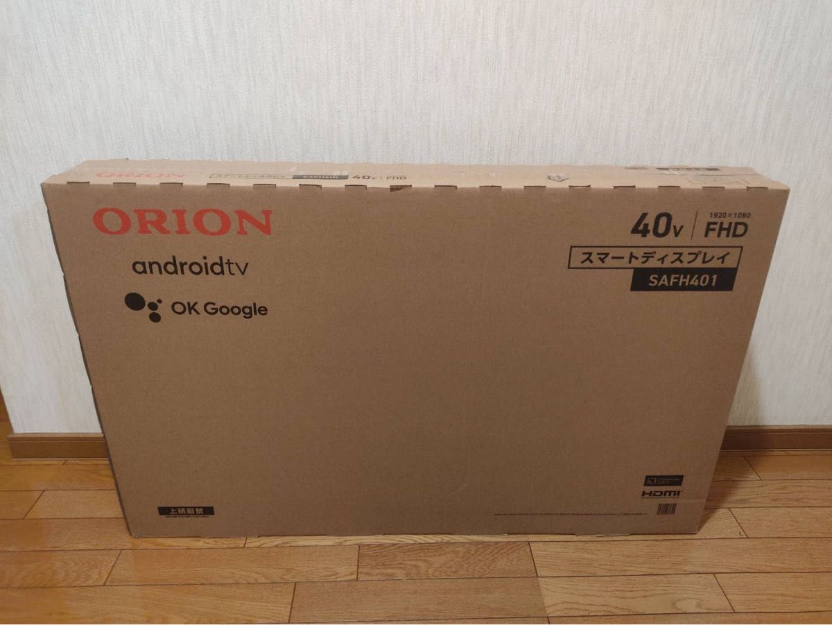 ORION SAFH401 BLACK 40インチスマートテレビ 2023年製|Yahoo ORION SAFH401 BLACK 40インチスマートテレビ 2023年製|Yahoo