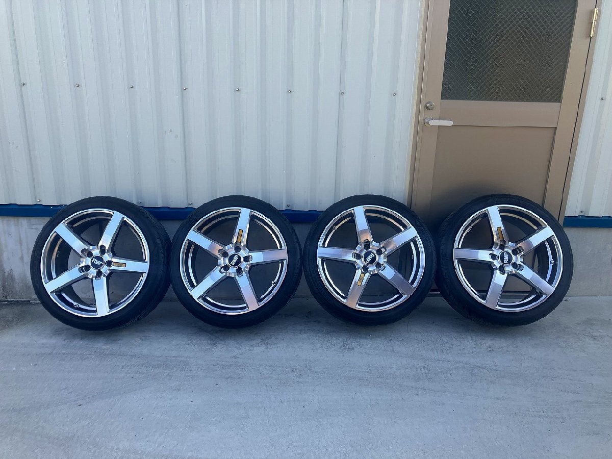 新N管理72644 H20 RX-8 SE3P】☆ LFM604 RMP 050F 19インチ ホイール