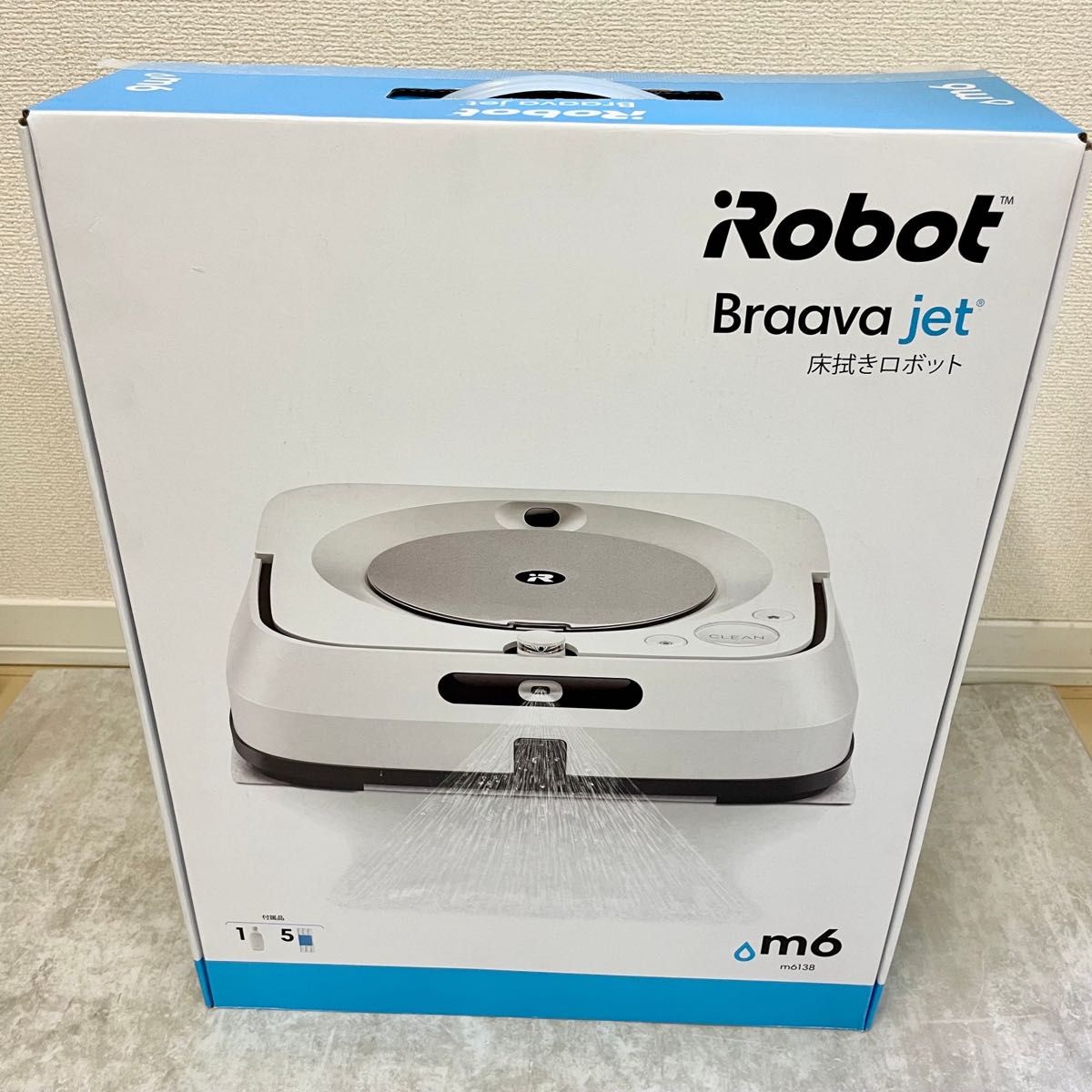 新品未使用品 iRobot アイロボット ブラーバジェット m6 ロボット掃除機