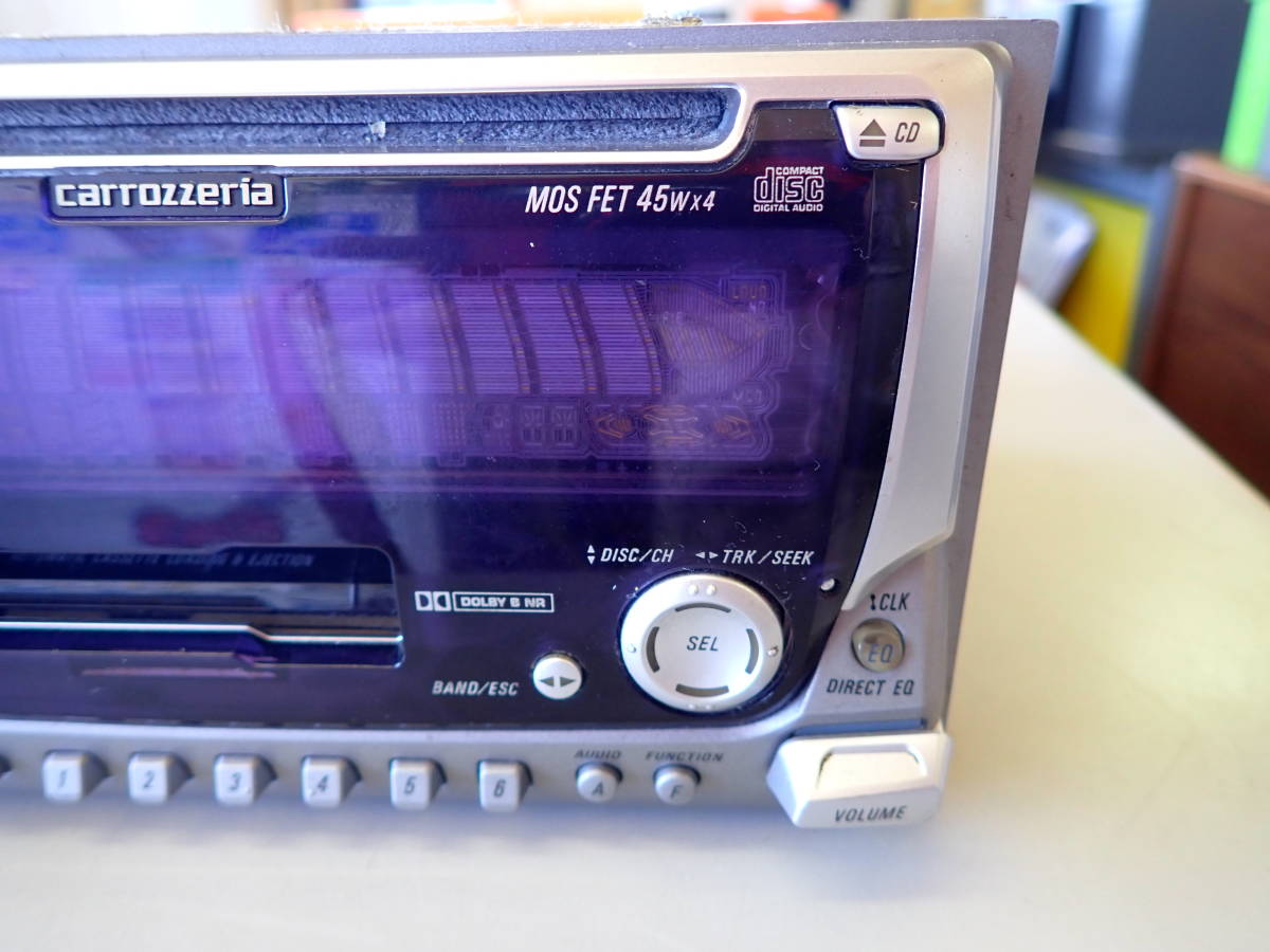 * nationwide free shipping * Carrozzeria CD cassette player FH-P44 Pioneer translation have 