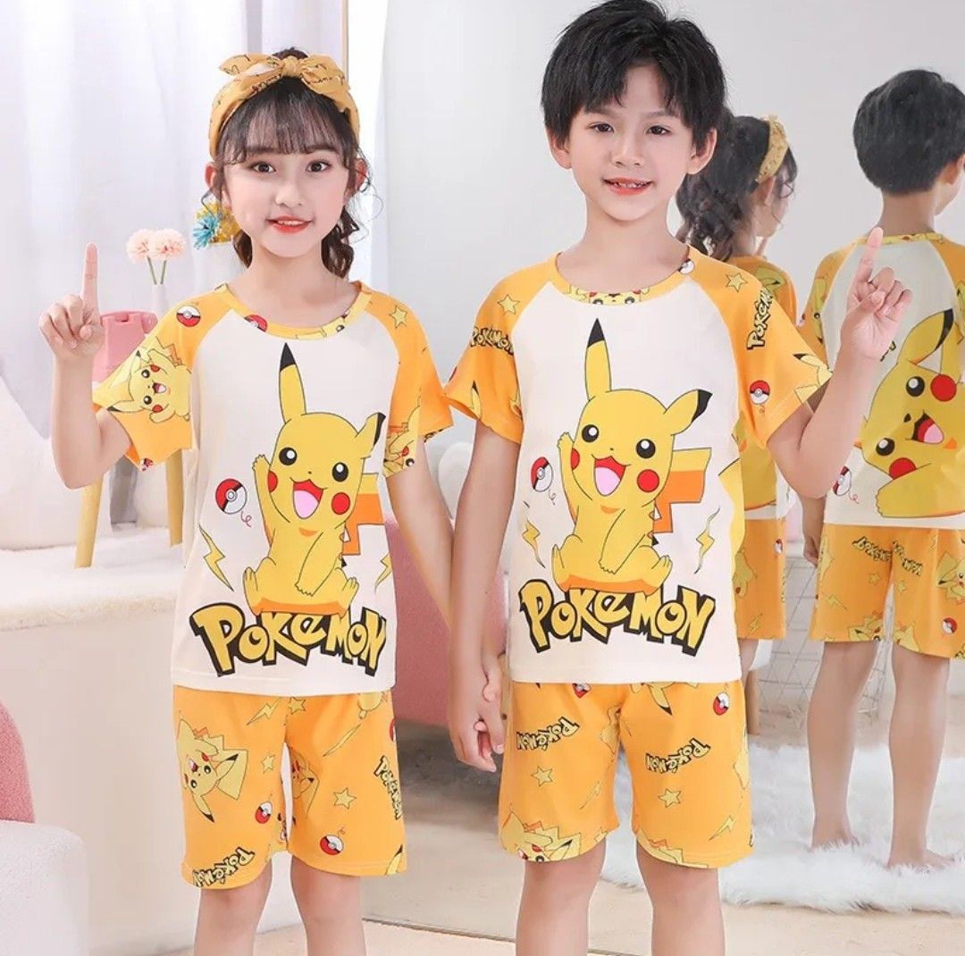ポケモン ピカチュウ パジャマ ★ ルームウェア 半袖